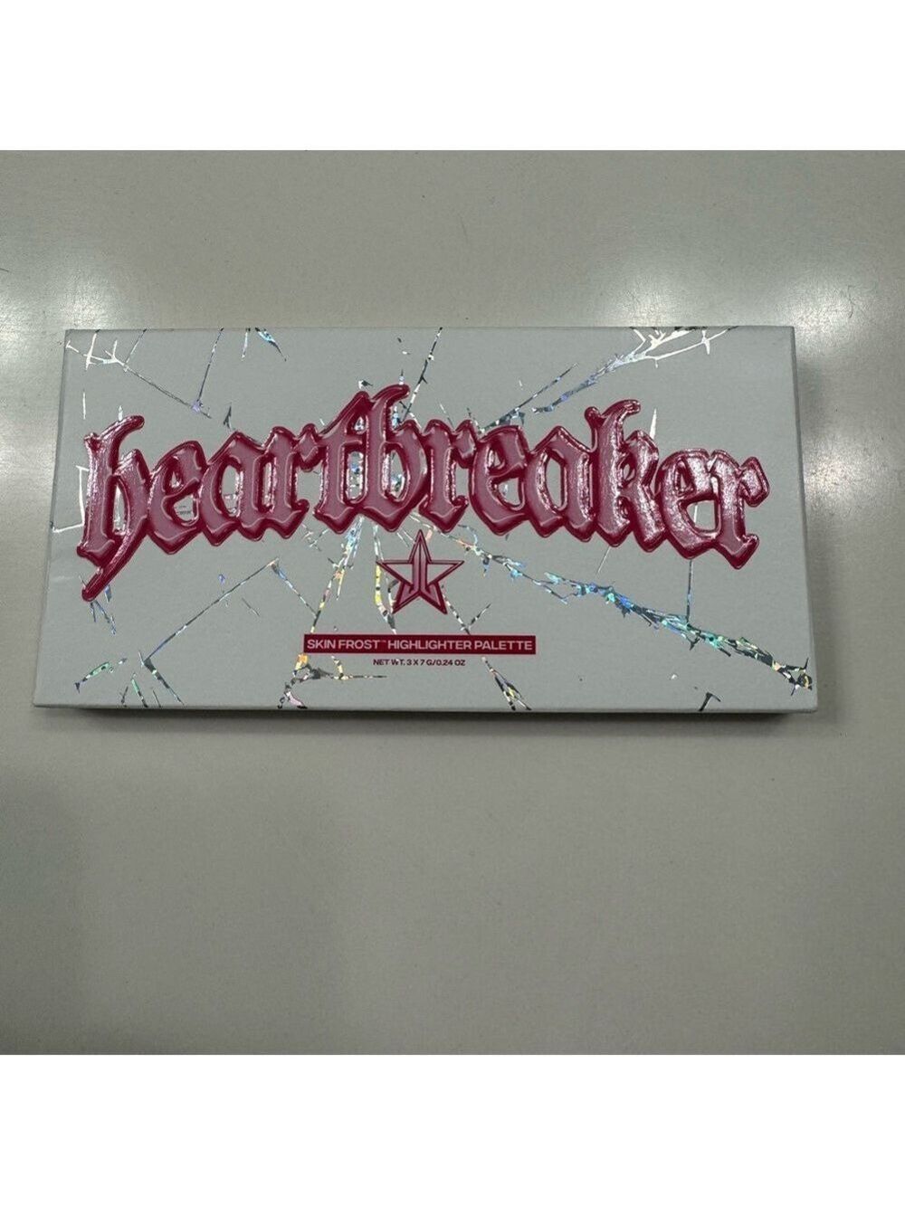 Jeffree Star Heartbreaker Skin Frost Highlighter Palette. BRAND NEW - 3 colors